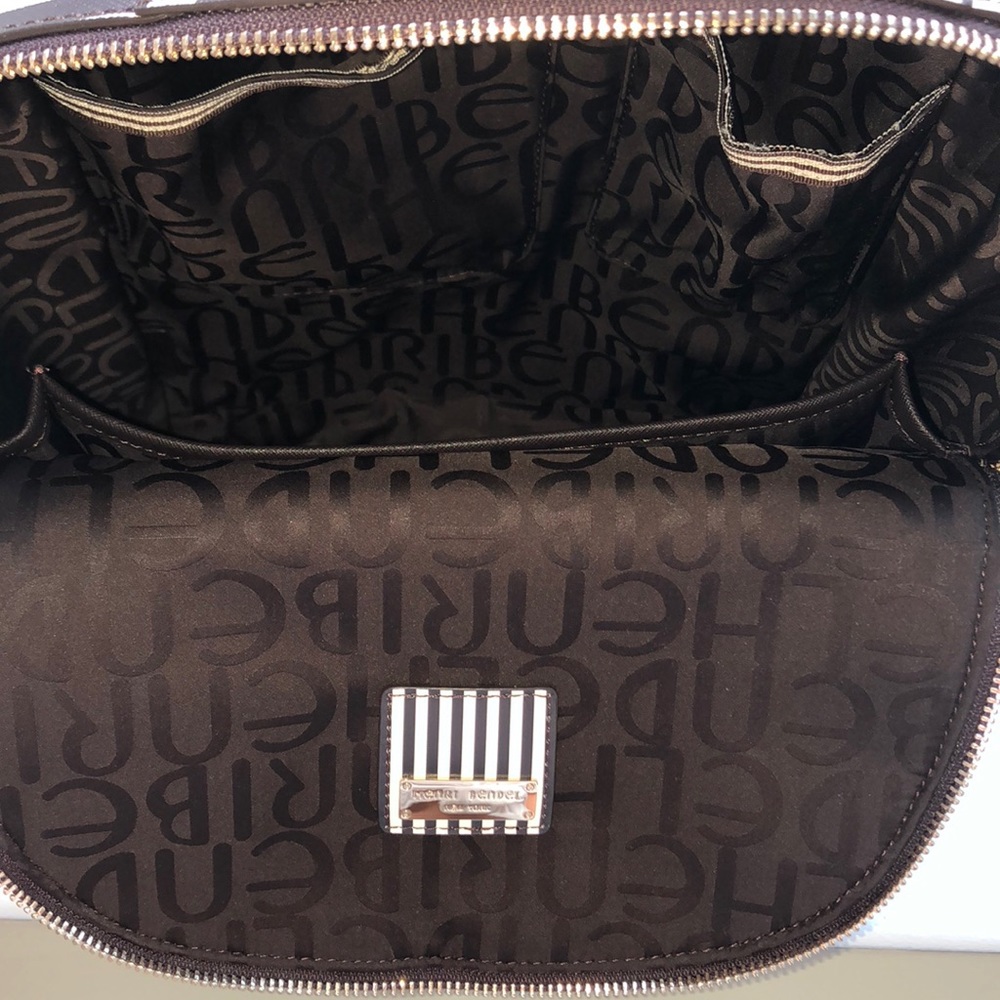 Henri Bendel Leather Backpack NWOT - Picture 8 of 8
